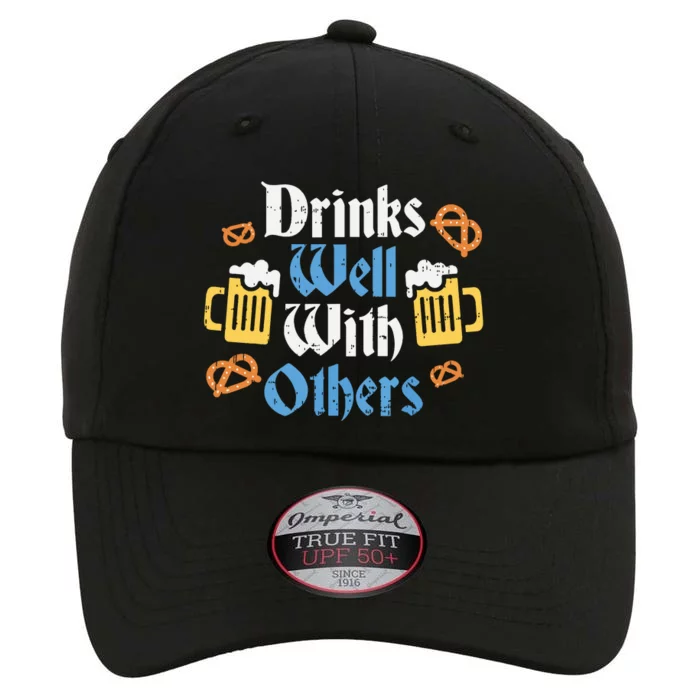 Funny Oktoberfest Drinks Well With Others Gift The Original Performance Cap