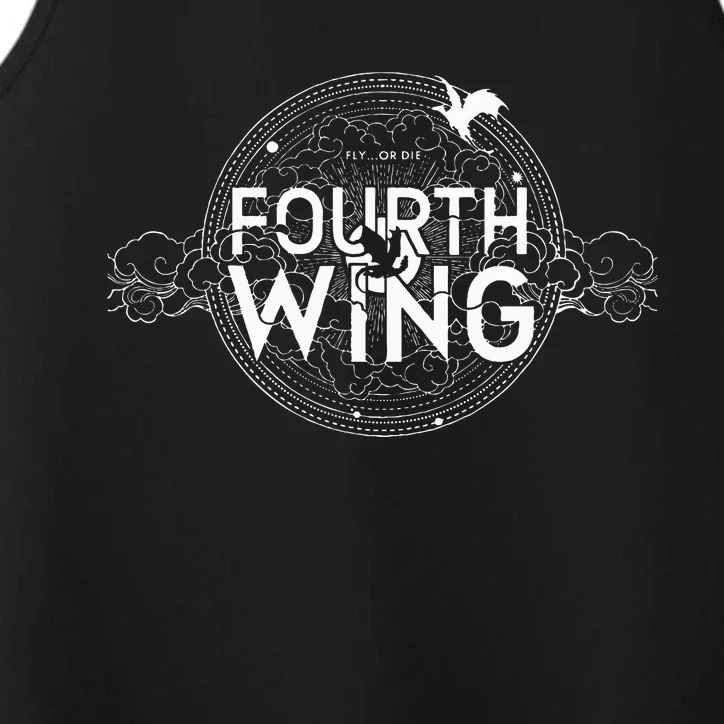 Fly Or Die Fourth Wing Funny Dragon Performance Tank