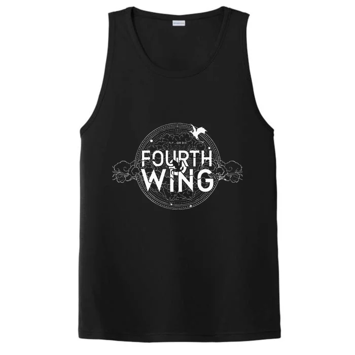 Fly Or Die Fourth Wing Funny Dragon Performance Tank