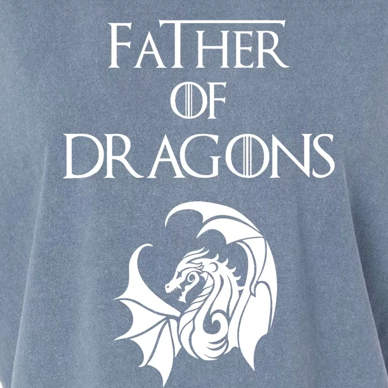 Father of Dragons Garment-Dyed Women's Muscle Tee