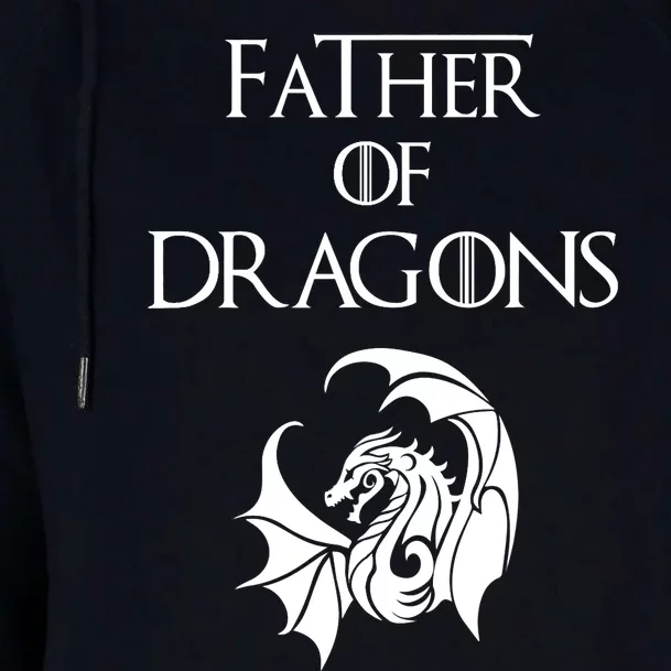 Father of Dragons Womens Funnel Neck Pullover Hood