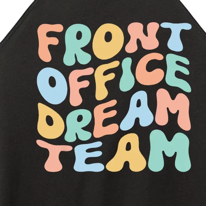 Front Office Dream Team School Secretary Squad Crew Elementa Women’s Perfect Tri Rocker Tank