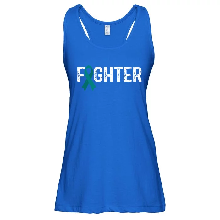 Fighter Obsessivecompulsive Disorder Ocd Awareness Gift Ladies Essential Flowy Tank