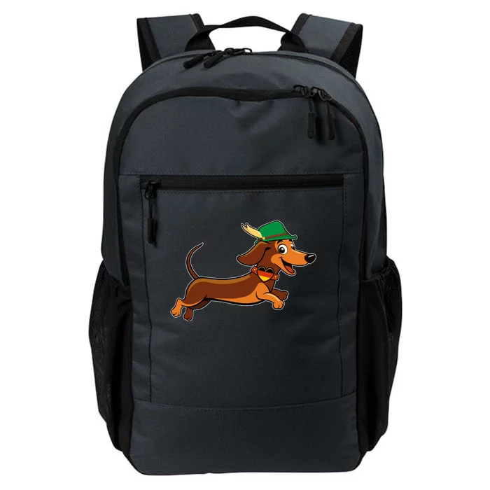 Funny Oktoberfest Dachshund Daily Commute Backpack