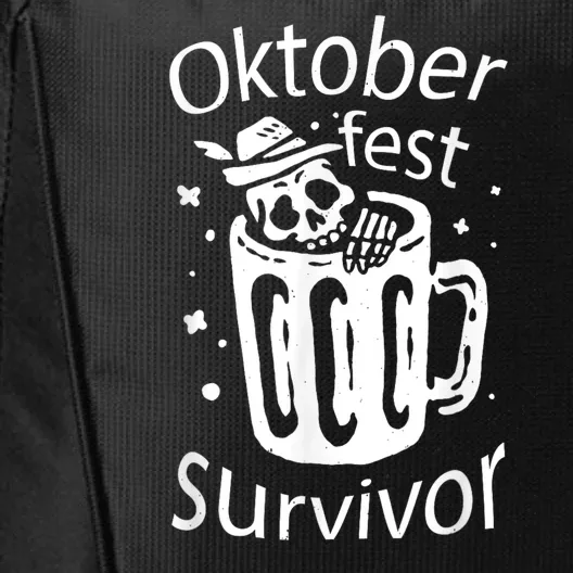 Fun Oktoberfest Design For Oktoberfest Lovers City Backpack