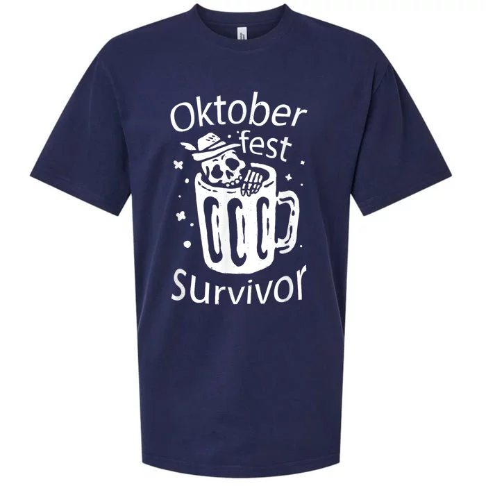 Fun Oktoberfest Design For Oktoberfest Lovers Sueded Cloud Jersey T-Shirt