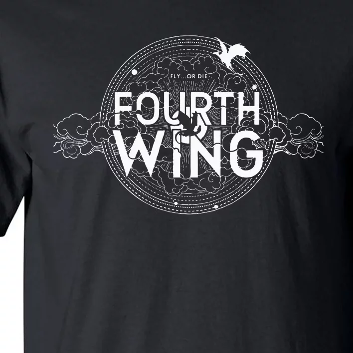 Fly Or Die Fourth Wing Funny Dragon Tall T-Shirt