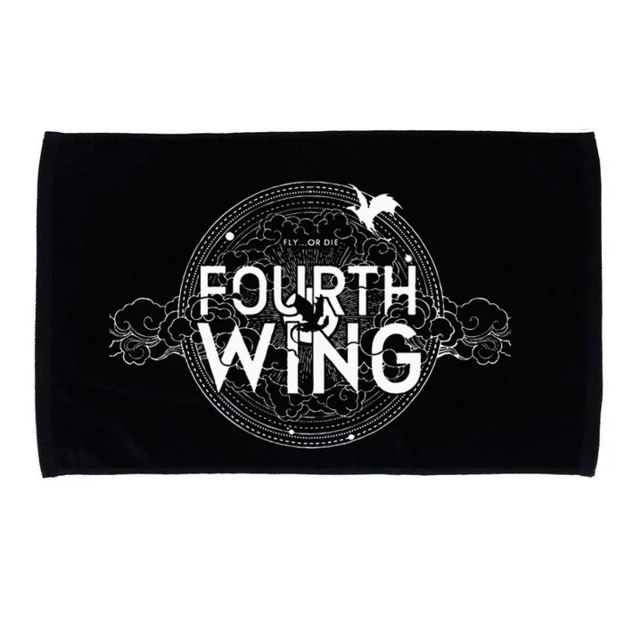 Fly Or Die Fourth Wing Funny Dragon Microfiber Hand Towel