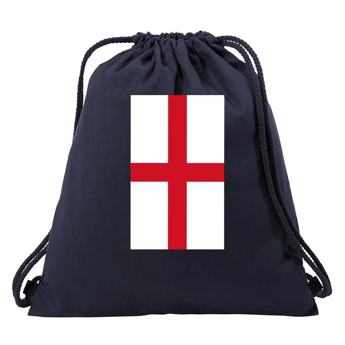 Flag Of England Drawstring Bag