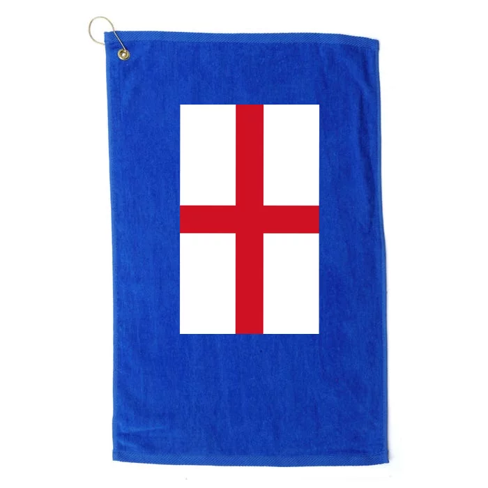 Flag Of England Platinum Collection Golf Towel