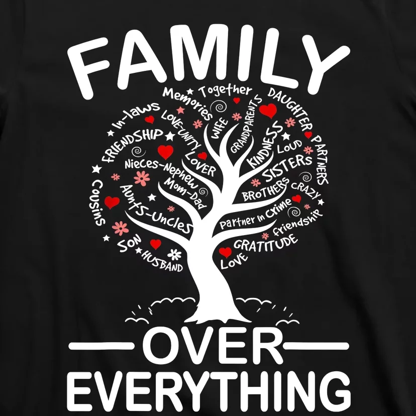 Family Over Everything Matching Family Reunion Party 2024 T-Shirt