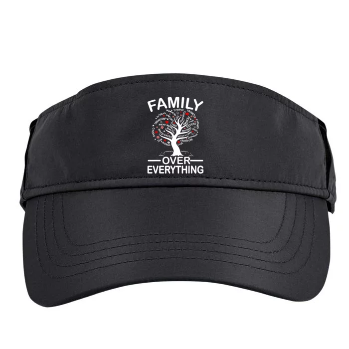 Family Over Everything Matching Family Reunion Party 2024 Adult Drive Performance Visor