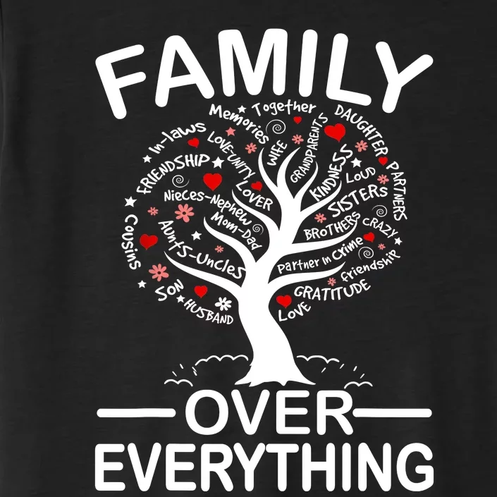 Family Over Everything Matching Family Reunion Party 2024 ChromaSoft Performance T-Shirt