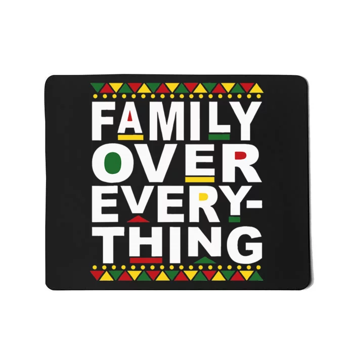 Family Over Everything Matching Reunion Family Picture Mousepad