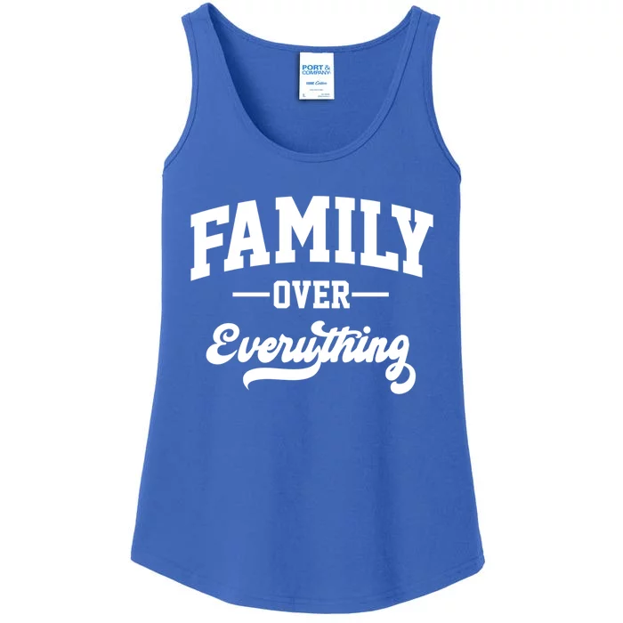 Family Over Everything Gift Ladies Essential Tank