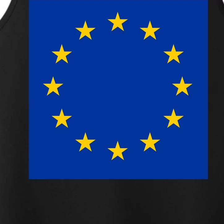 Flag Of Europe Performance Tank