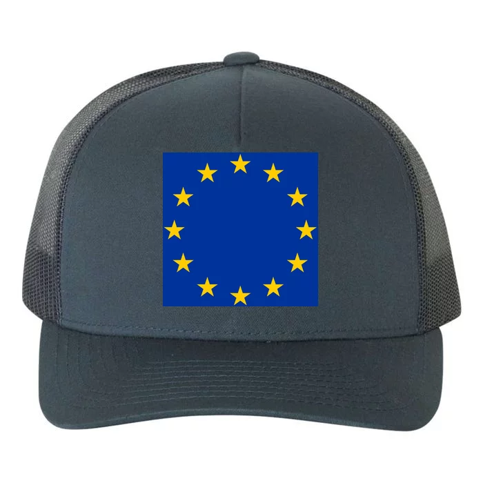 Flag Of Europe Yupoong Adult 5-Panel Trucker Hat