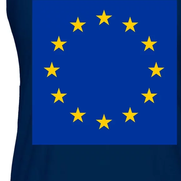 Flag Of Europe Ladies Essential Flowy Tank