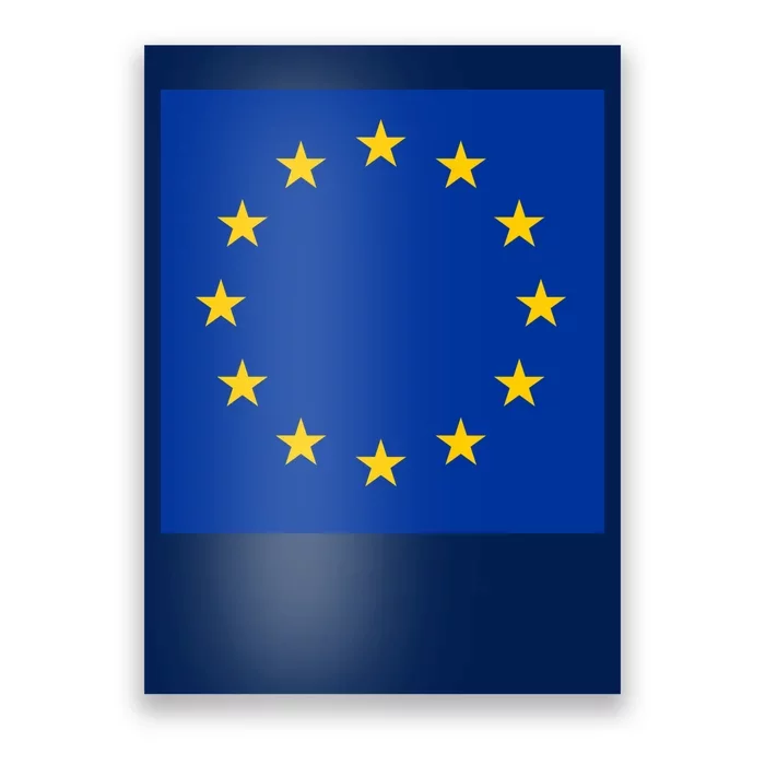 Flag Of Europe Poster