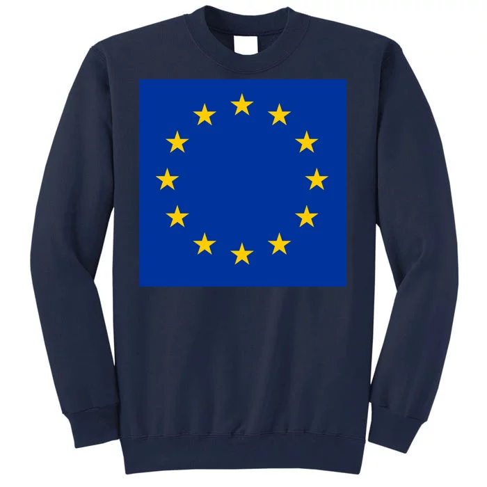 Flag Of Europe Tall Sweatshirt