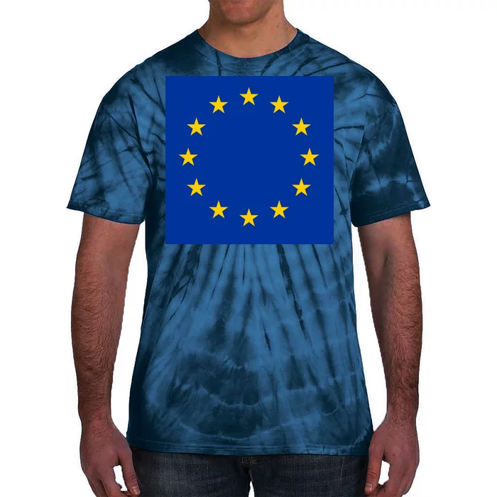 Flag Of Europe Tie-Dye T-Shirt