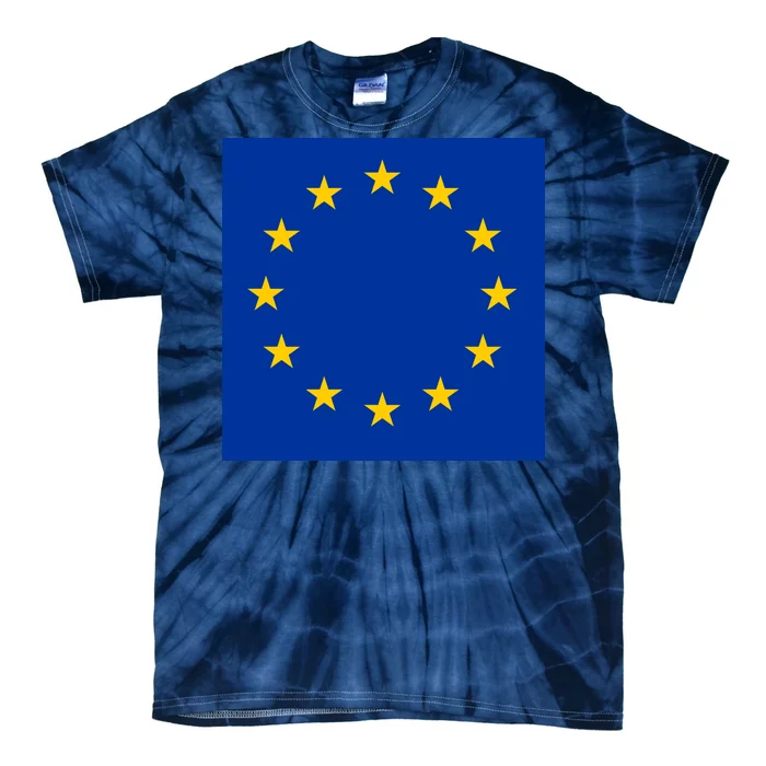 Flag Of Europe Tie-Dye T-Shirt