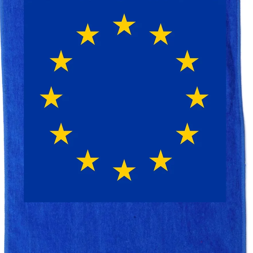 Flag Of Europe Platinum Collection Golf Towel