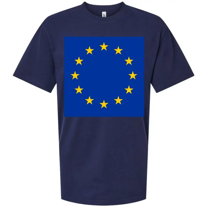 Flag Of Europe Sueded Cloud Jersey T-Shirt