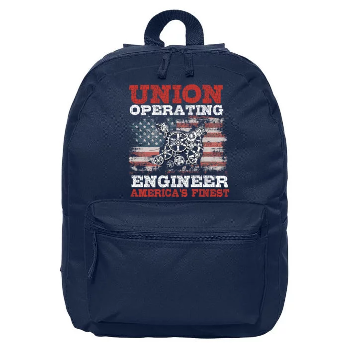 Funny Operating Engineers Gift 16 in Basic Backpack