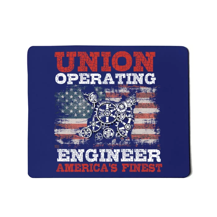 Funny Operating Engineers Gift Mousepad