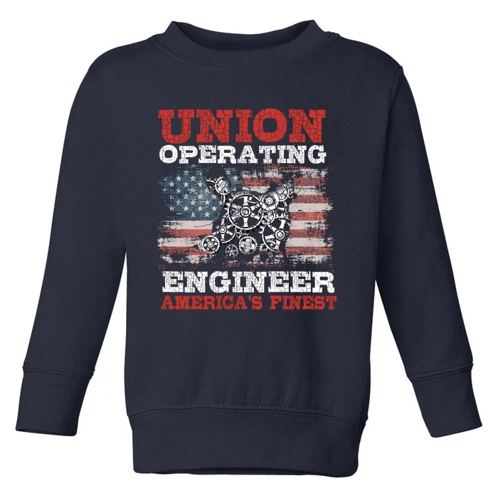 Funny Operating Engineers Gift Toddler Sweatshirt