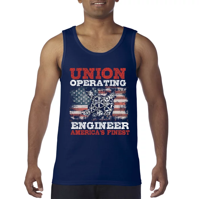 Funny Operating Engineers Gift Tank Top