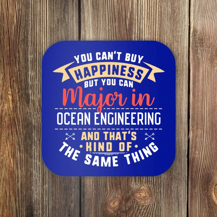 Funny Ocean Engineering Major Studengift Graduation Gift Coaster