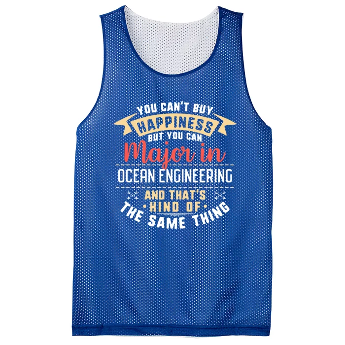 Funny Ocean Engineering Major Studengift Graduation Gift Mesh Reversible Basketball Jersey Tank