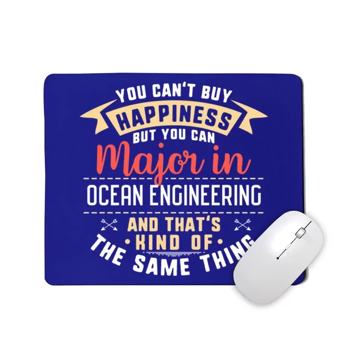 Funny Ocean Engineering Major Studengift Graduation Gift Mousepad