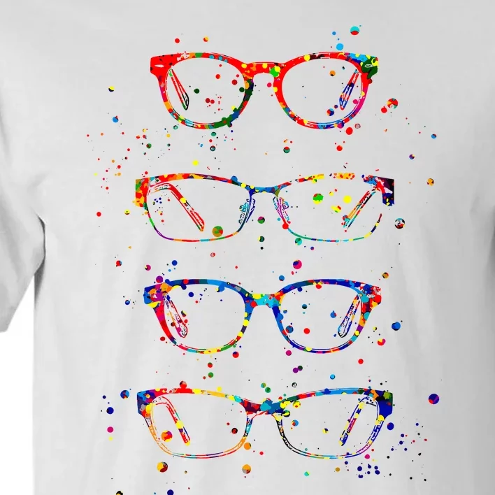 Funny Optometry Eyeglasses Optometrist Optician Doctor Gift Tall T-Shirt