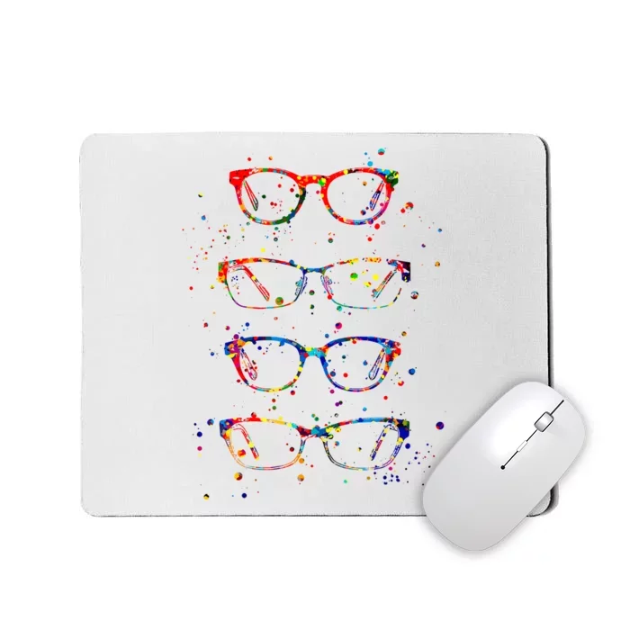 Funny Optometry Eyeglasses Optometrist Optician Doctor Gift Mousepad