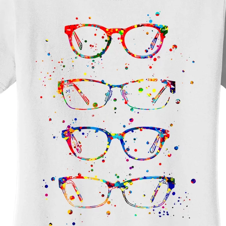 Funny Optometry Eyeglasses Optometrist Optician Doctor Gift Women's T-Shirt