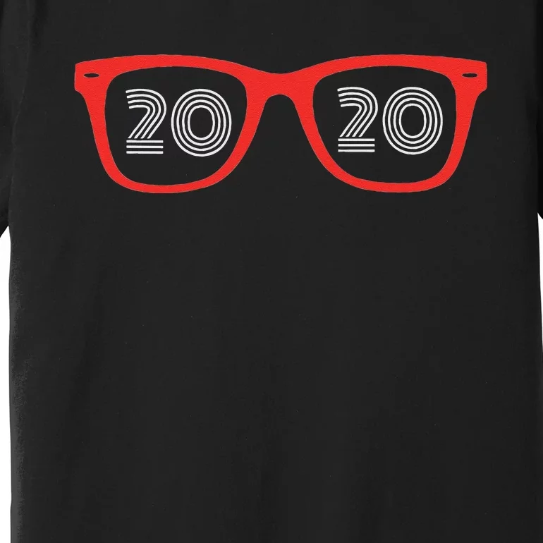 Funny Optician Eyeglasses Retro Glasses Hipster Eye Premium T-Shirt