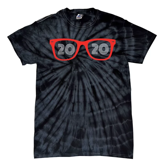 Funny Optician Eyeglasses Retro Glasses Hipster Eye Tie-Dye T-Shirt