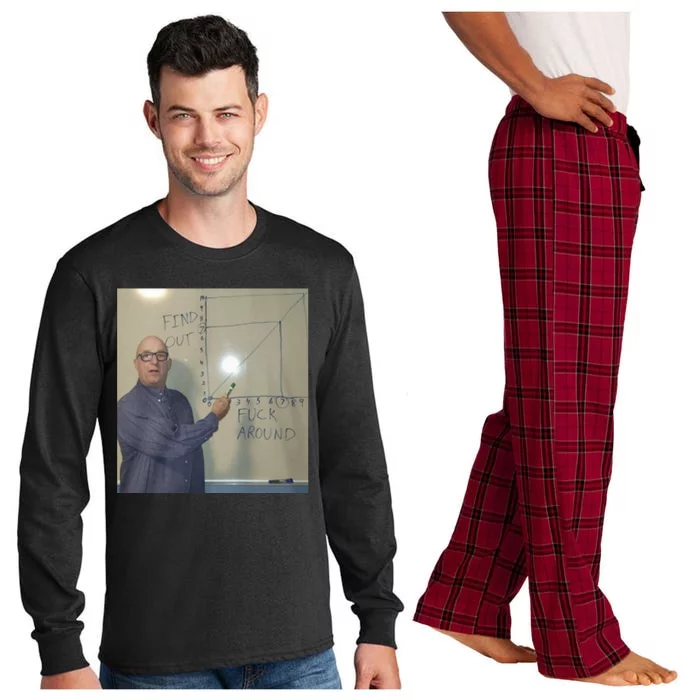 Find Out Fuck Around Long Sleeve Pajama Set