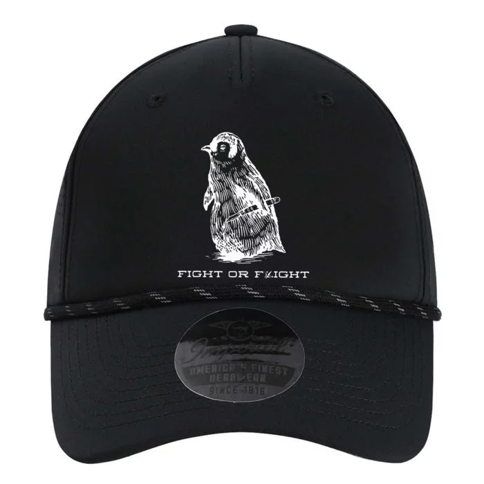 Fight Or Flight Funny Penguin Pun Fight Or Flight Meme Performance The Dyno Cap