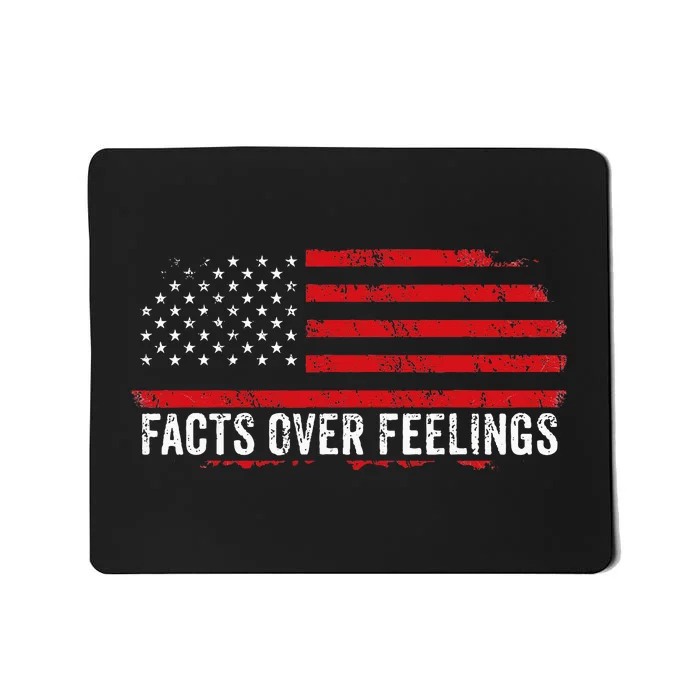 Facts Over Feelings Election 2020 Maga Trump Mousepad