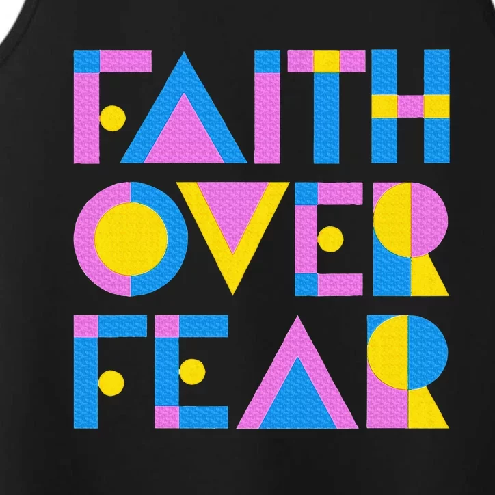 Faith Over Fear Performance Tank