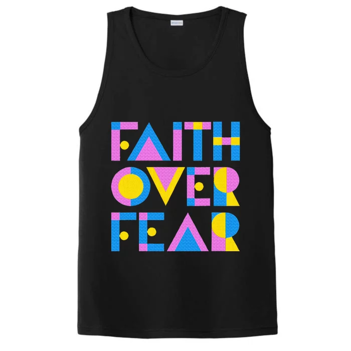 Faith Over Fear Performance Tank