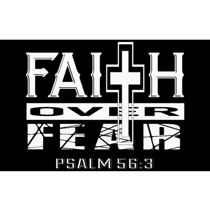 Faith Over Fear Bible Verses Inspiration Bumper Sticker