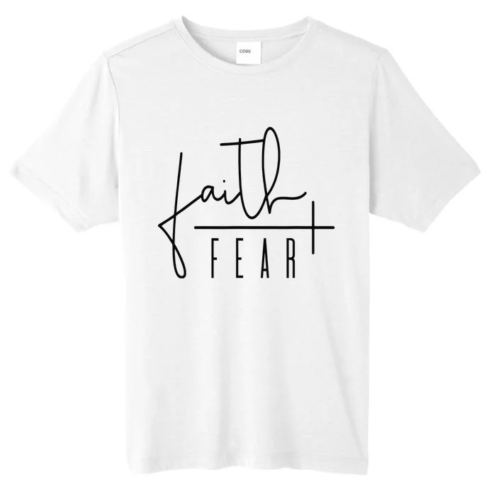 Faith Over Fear Jesus Religious Faith Christian ChromaSoft Performance T-Shirt