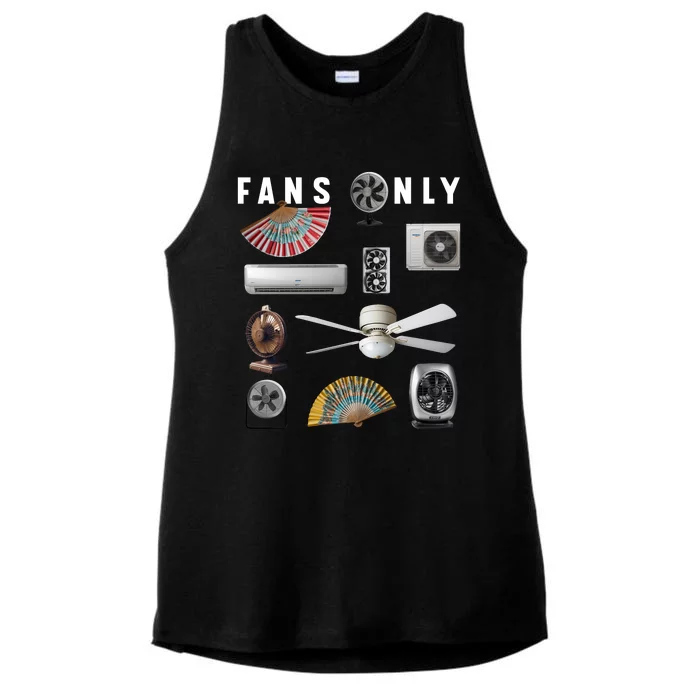 Fans Only Ladies Tri-Blend Wicking Tank