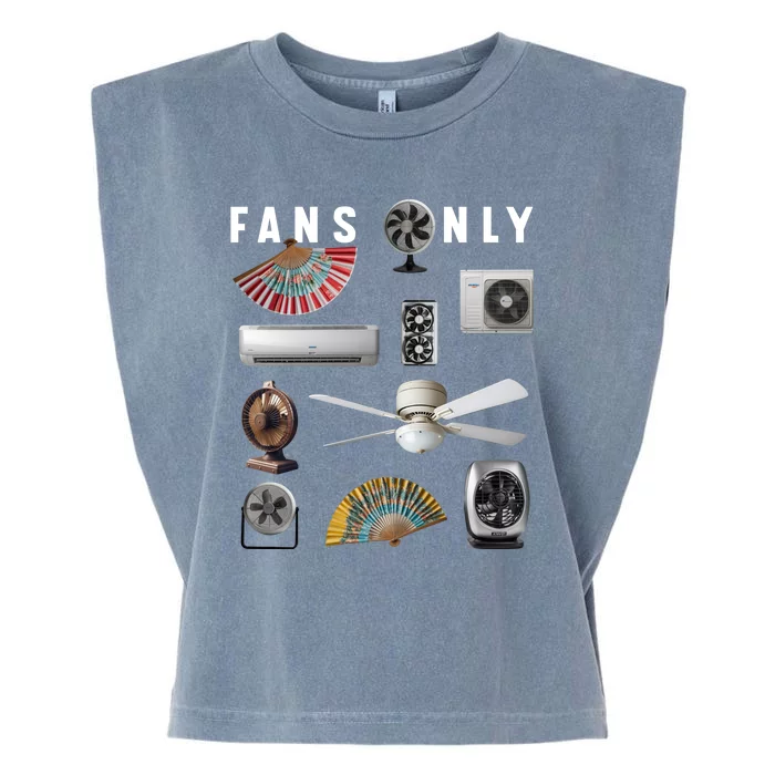 Fans Only Garment-Dyed Women's Muscle Tee