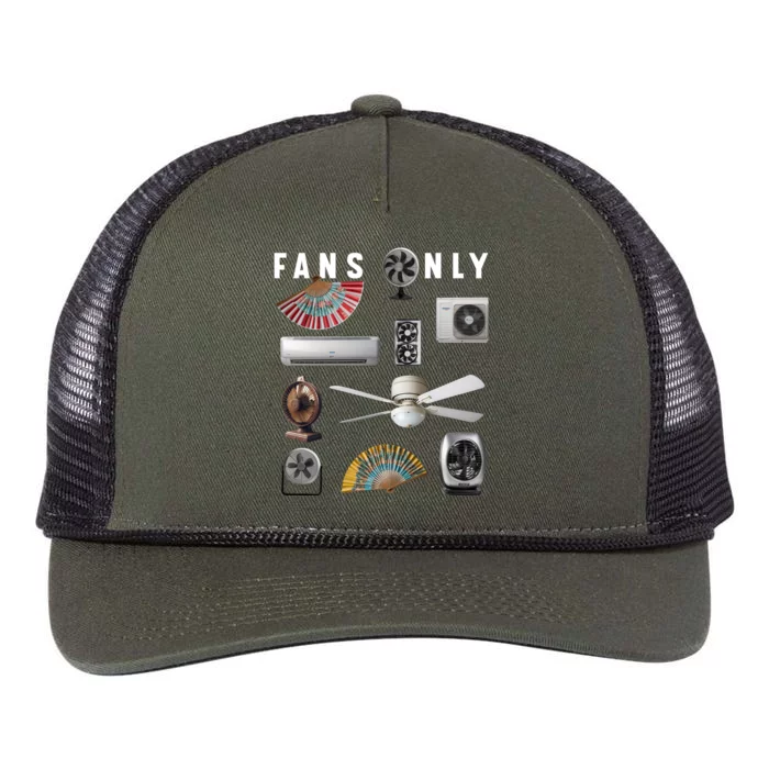 Fans Only Retro Rope Trucker Hat Cap